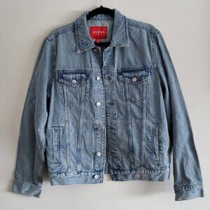 Guess Blue Denim Puccini Jacket in Men's Medium
